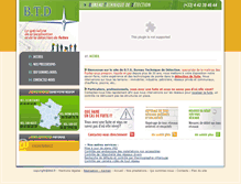 Tablet Screenshot of btd.fr
